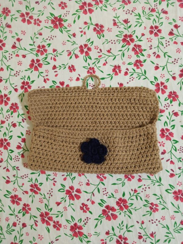 Handmade Crochet Clutch Pouch