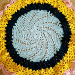 2 in 1 crochet table cover chair runner
