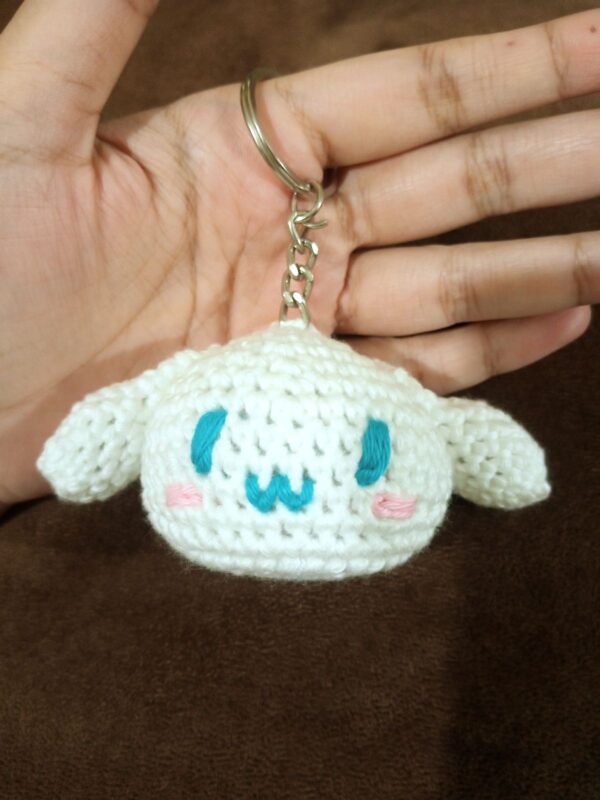 Cinnamoroll crochet keychain - Image 2