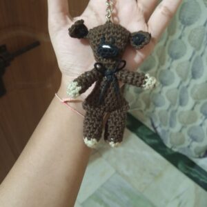 Mr Bean Teddy Keychain
