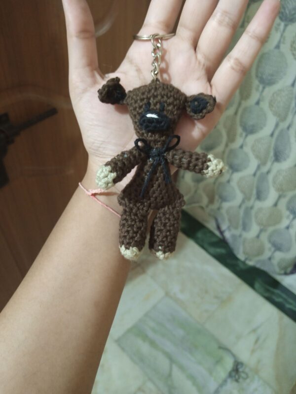 Mr Bean Teddy Keychain